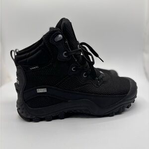 Women's Black Waterproof Tactical Combat Boots
